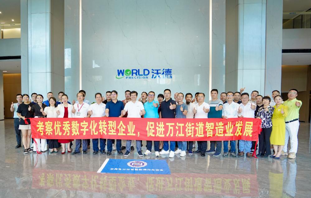 Wanjiang Intelligent Manufacturing Industry Association organizes member companies to visit World Precision